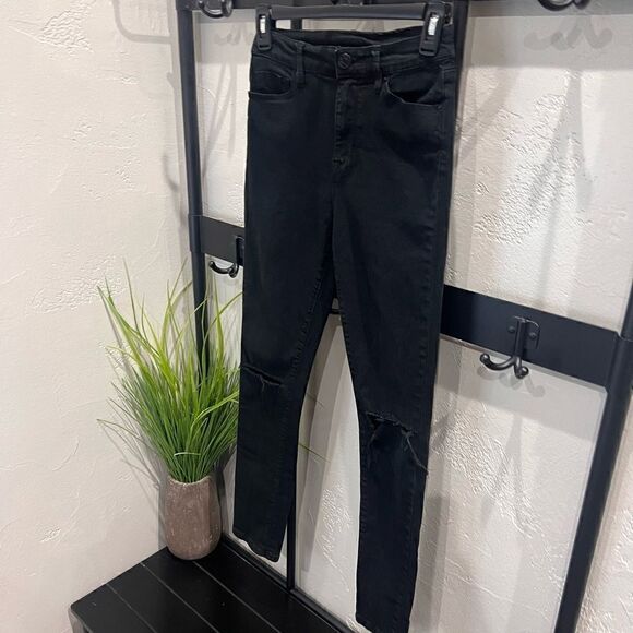 BDG twig high rise skinny jeans, black, size 25 - Picture 8 of 15